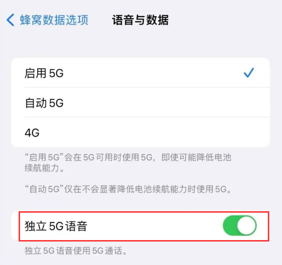 中沙苹果14维修分享iPhone 14 Pro如何开启VoNR 