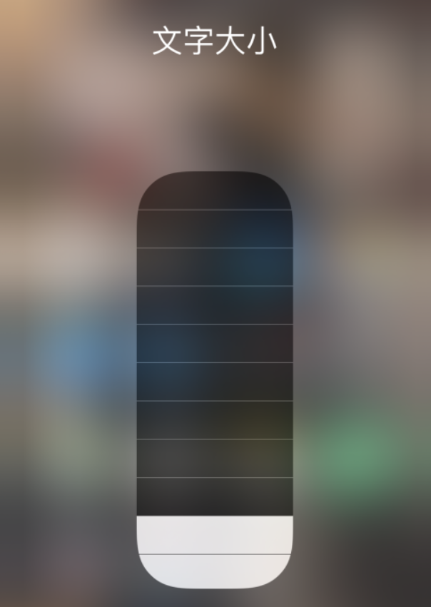 中沙苹果手机维修分享小技巧：在 iPhone 控制中心快速调节字体大小 