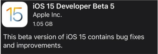 中沙苹果手机维修分享如何升级到iOS15.0 beta5 