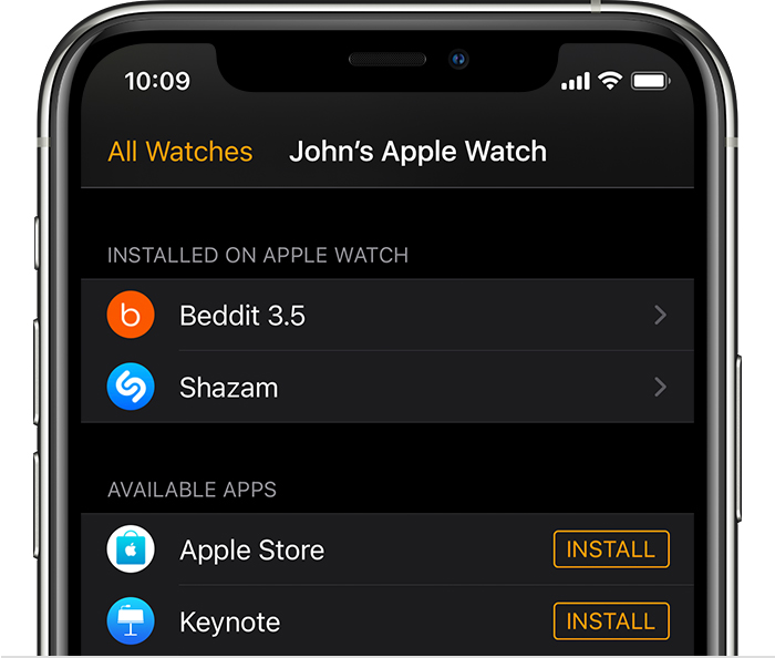 中沙苹果手机维修分享如何在 Apple Watch 上下载应用 