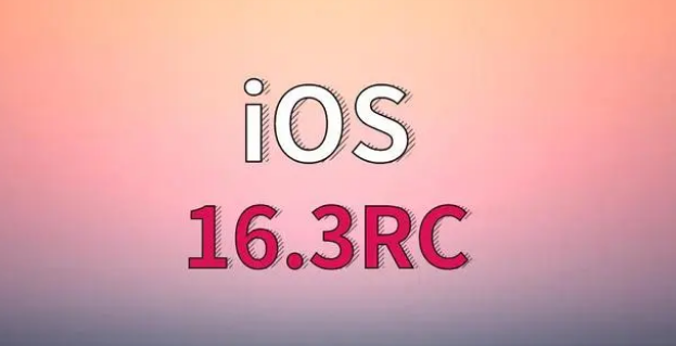 中沙苹果手机维修分享iOS 16.3 RC版升级_iOS 16.3 RC版一键刷机教程 